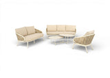 Pine Key loungeset oyster met tafels