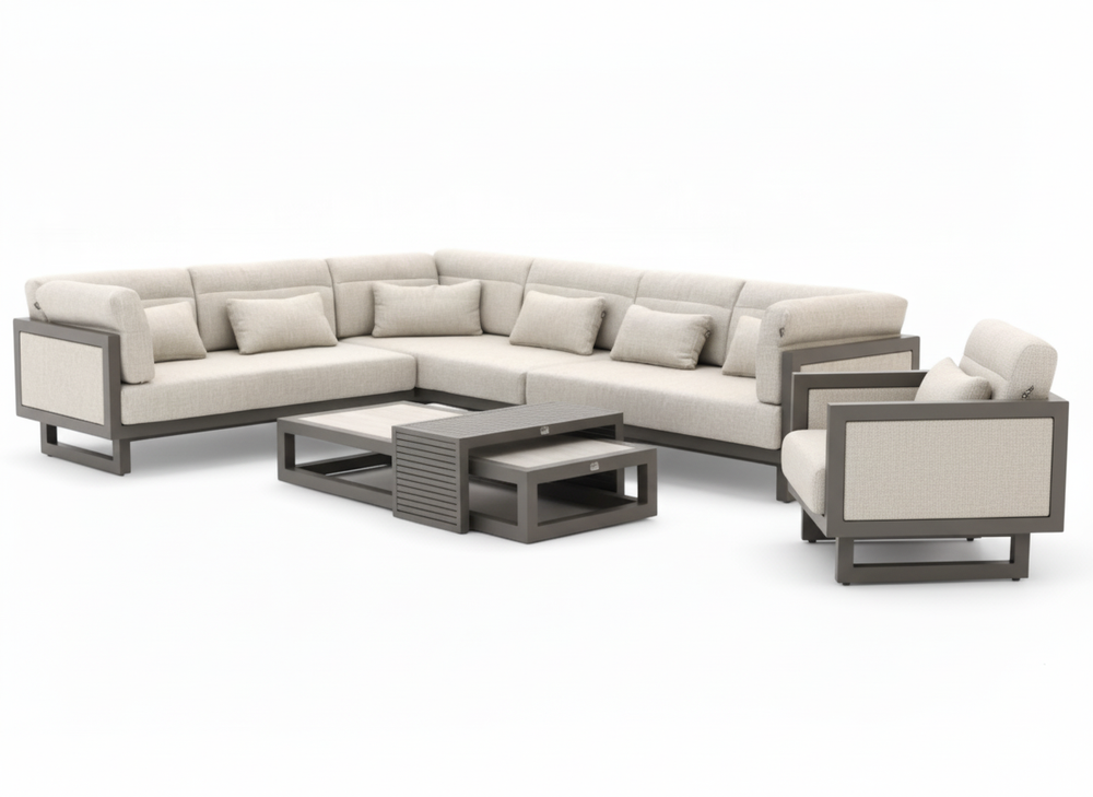 Santorini upholstered + stoel