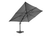 4 Seasons Outdoor Hacienda Zweefparasol 300 x 400 cm Charcoal frame - Charcoal doek