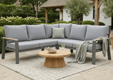 Belito Lotte Loungeset Hoekbank Nr. 8 | Antraciet Aluminium | 220 x 220 cm | 5-persoons
