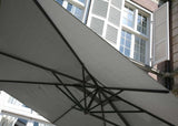 4Seasons Siesta Zweefparasol 300x300cm - Charcoal Frame & Doek