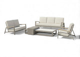 Apple Bee Spring Aluminium Loungeset 6 Persoons Taupe - Nr. 3