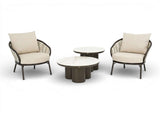 TOnga set + pine key stoelen