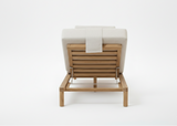 Belito Daan Ligbed - Teakhouten Lounge Ligbed - 205 x 85 cm