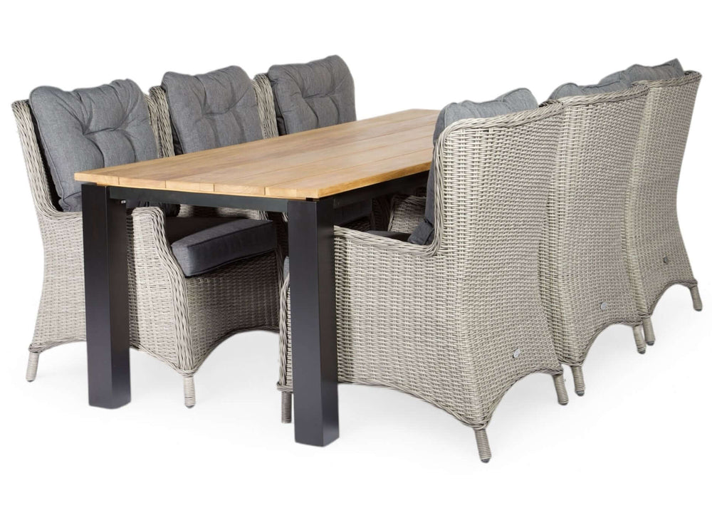 Belito® Milou/Luuk dining tuinset 240cm 7-delig