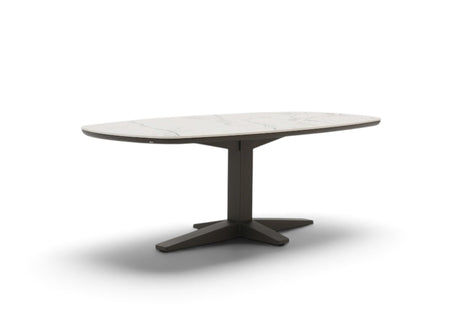 Apple Bee Zanzibar tafel in Bronze, 220 cm, detail