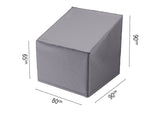 Aerocover Platinum AeroCover Loungestoelhoes hoge rug 80x90xH65/90