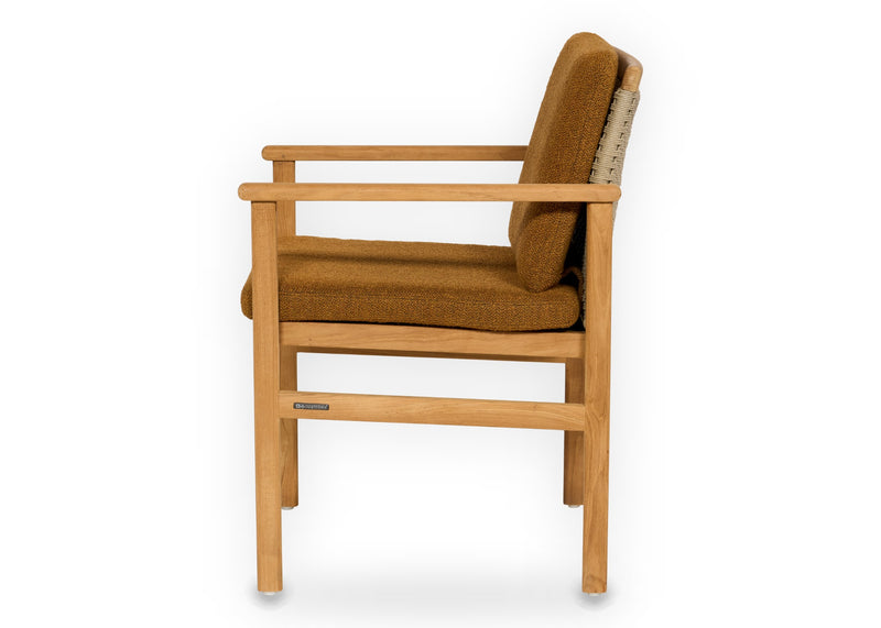 Teak & wicker