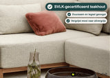 Apple Bee St. Lucia Loungeset 5-delig Rechts, SVLK Teak, 2 Tafels, Bee Wett Kussens – foto 7 – SVLK-gecertificeerd teakhout