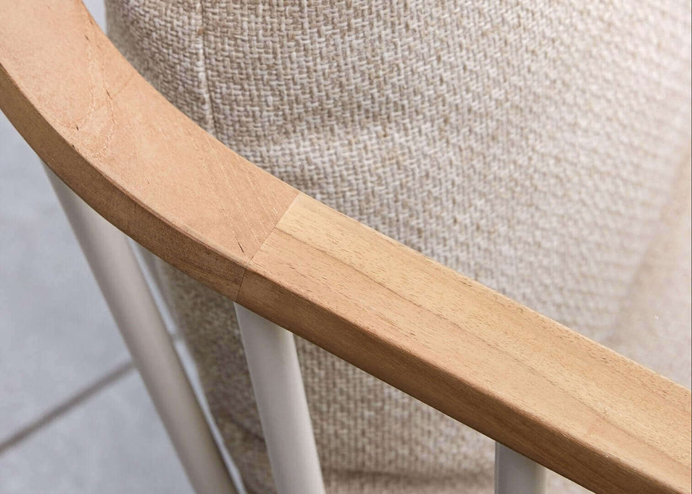 Apple Bee Condor/Belito Daan Tuinset | 6-delig | Oyster & Teak