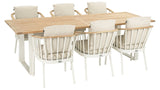 Apple Bee Condor Dining Tuintafel 240 x 95 x 75 cm Oyster
