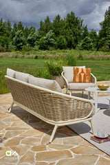 Apple Bee Pine Key Loungeset 3-delig Nr. 2 - Oyster