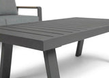 Belito Lotte koffietafel antraciet aluminium, 120 x 60 cm