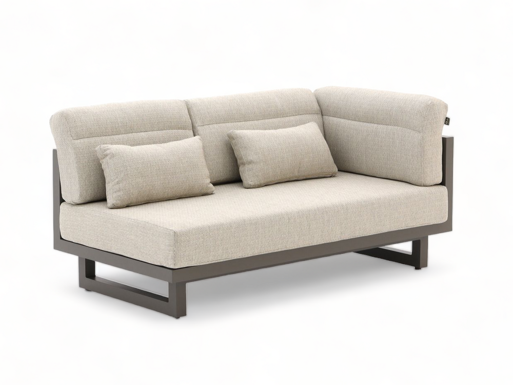 Apple Bee Santorini Loungeset 5-delig Nr.1 - Rechts Lang - Upholstered - 239 x 318 cm