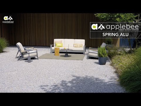 Apple Bee Spring Aluminium Taupe Loungeset Nr.2