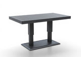 Belito Lotte Tafel | Antraciet | Aluminium | Verstelbaar | 138 x 80 cm