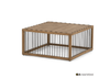 Apple Bee La Croix loungeset teak 5-delig links Apple Bee
