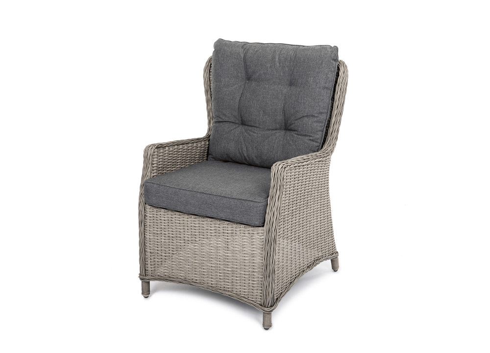 Belito® Milou dining ovaal tuinset 200 cm 5-delig - Earl grey