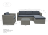 Wicker loungeset Belito Ibiza Belito