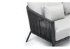 Belito Ouddorp stoel-bank loungeset 5-delig - Rope
