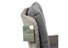 Belito® Milou dining tuinset 160cm 5-delig - Old grey