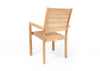 Belito®teak dining tuinstoel stapelbaar met kussen