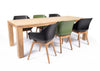 Hartman Sophie teak/Belito tuintafel 240 cm dining tuinset 7-delig Hartman