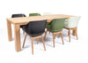 Hartman Sophie teak/Belito tuintafel 240 cm dining tuinset 7-delig Hartman