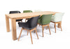 Hartman Sophie teak/Belito tuintafel 240 cm dining tuinset 7-delig Hartman