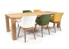 Hartman Sophie teak/Belito tuintafel 240 cm dining tuinset 7-delig Hartman