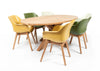 Hartman Sophie teak/Belito ovale tuintafel 200 cm dining tuinset 7-delig Hartman