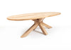 Hartman Sophie teak/Belito tuintafel 240 cm dining tuinset 7-delig Hartman