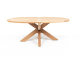 Hartman Sophie Aluminium/Belito Ovale tuintafel 200 cm dining tuinset 7-delig Hartman