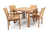 Belito® teak tuinset 4 personen - 5 delig Belito