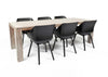 Hartman Sophie Aluminium/Belito tuintafel 240 cm dining tuinset 7-delig Hartman