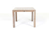 Hartman/Belito®teak dining tuinset 100cm 5-delig stapelbaar - Old grey Belito