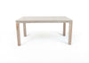 Belito® Milou dining tuinset 160cm 5-delig - Old grey