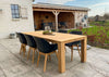 Hartman Sophie teak/Belito tuintafel 240 cm dining tuinset 7-delig Hartman